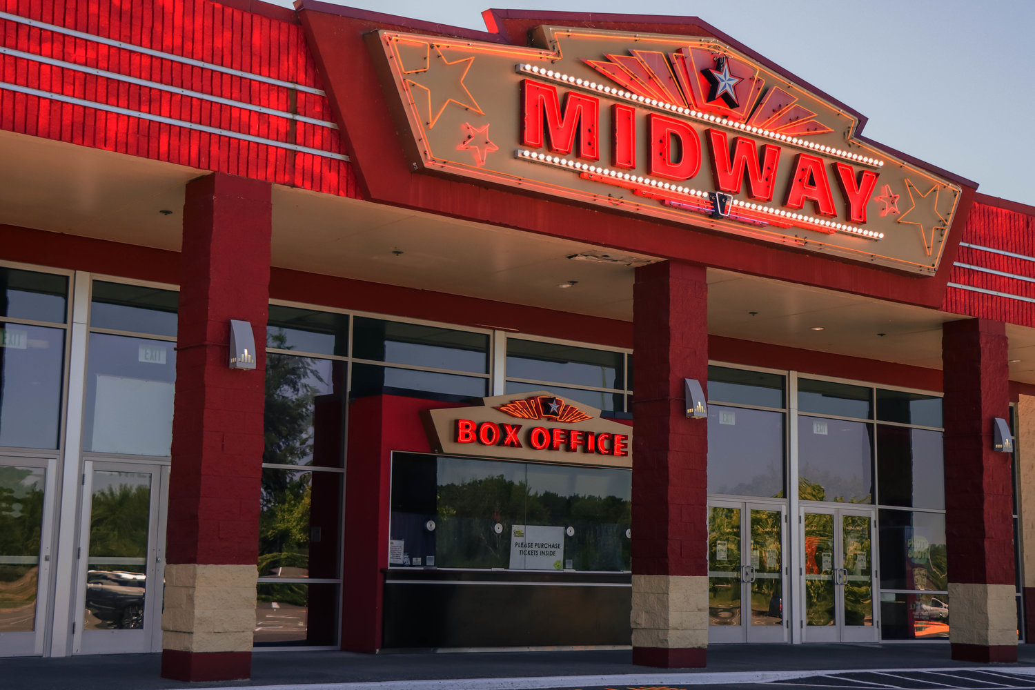 Midway Cinema is located at 181 NE Hampe Way in Chehalis.