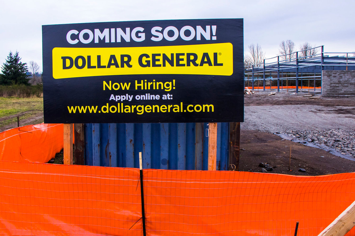 A Dollar General store is in the process of being built at 416 W. Reynolds Ave. in Centralia, seen Dec. 18, 2019.