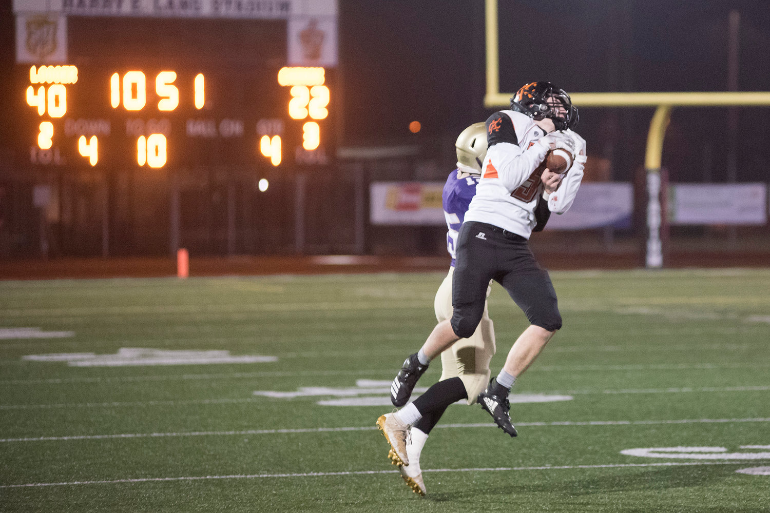 Images from the State 2B Championship football game between Onalaska and Kalama at Harry Lang Stadium in Lakewood on Saturday, Dec. 7, 2019.