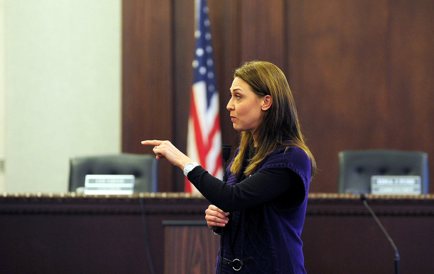 FILE PHOTO — U.S. Congresswoman Jaime Herrera Beutler addresses Lewis County citizens in this file photo.