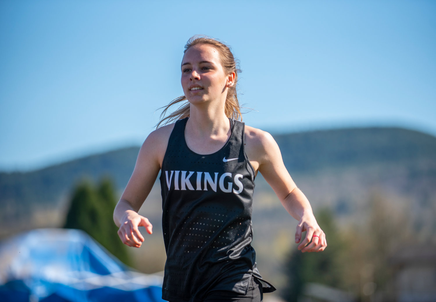 Mossyrock sophomore Olivia Brownell won the girls 1600-meter run on Thursday.