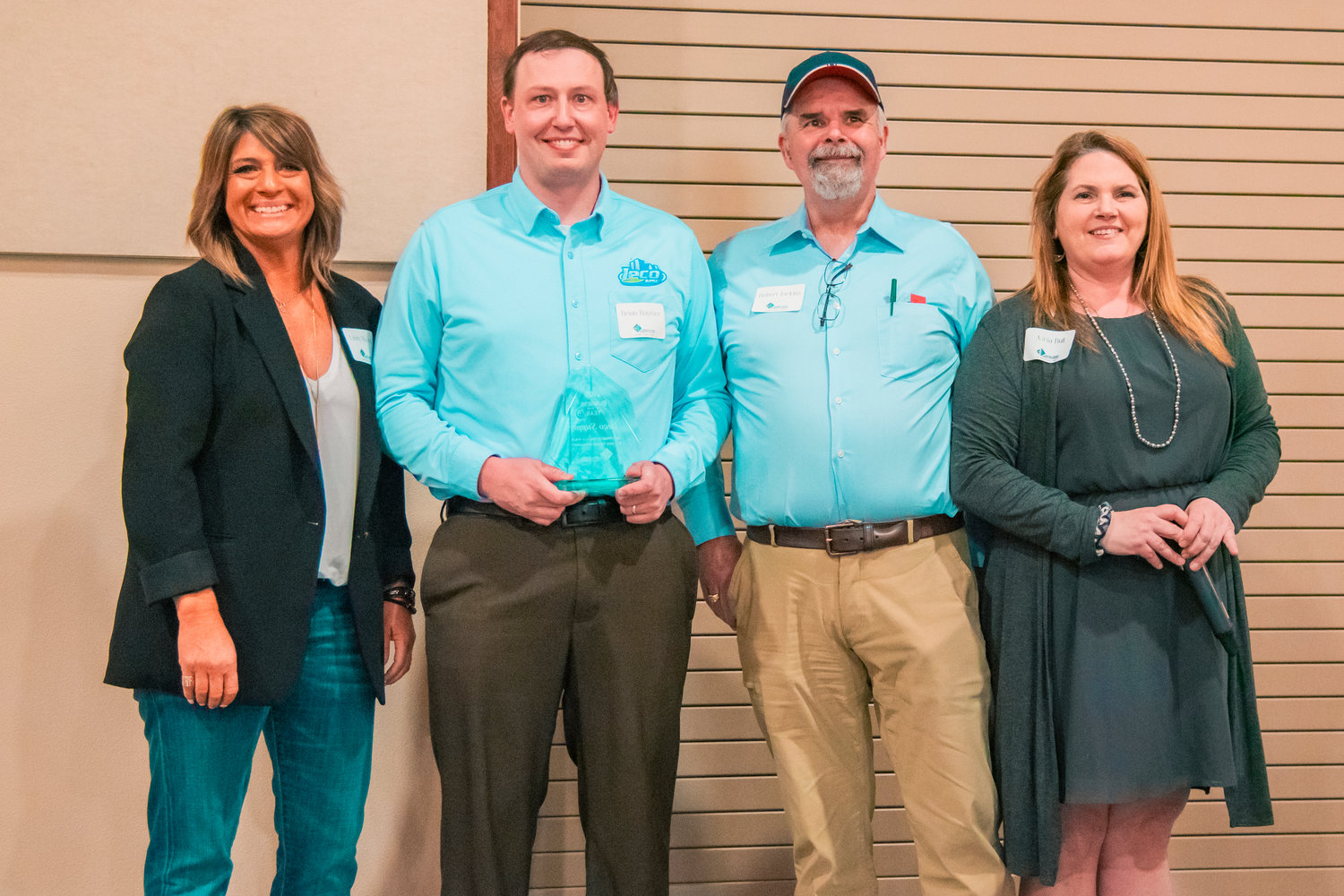 Leco Supply, an independent Chehalis-based janitorial supply company that has been doing business in Southwest Washington for 34 years, was recognized as the Centralia-Chehalis Chamber of Commerce Business of the Year during a Friday evening banquet. 