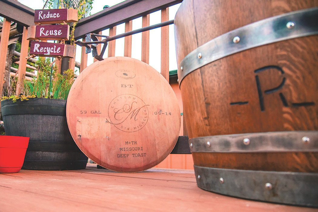 Bolan’s Barrels of Fun works to reduce, reuse, and recycle in their craft.