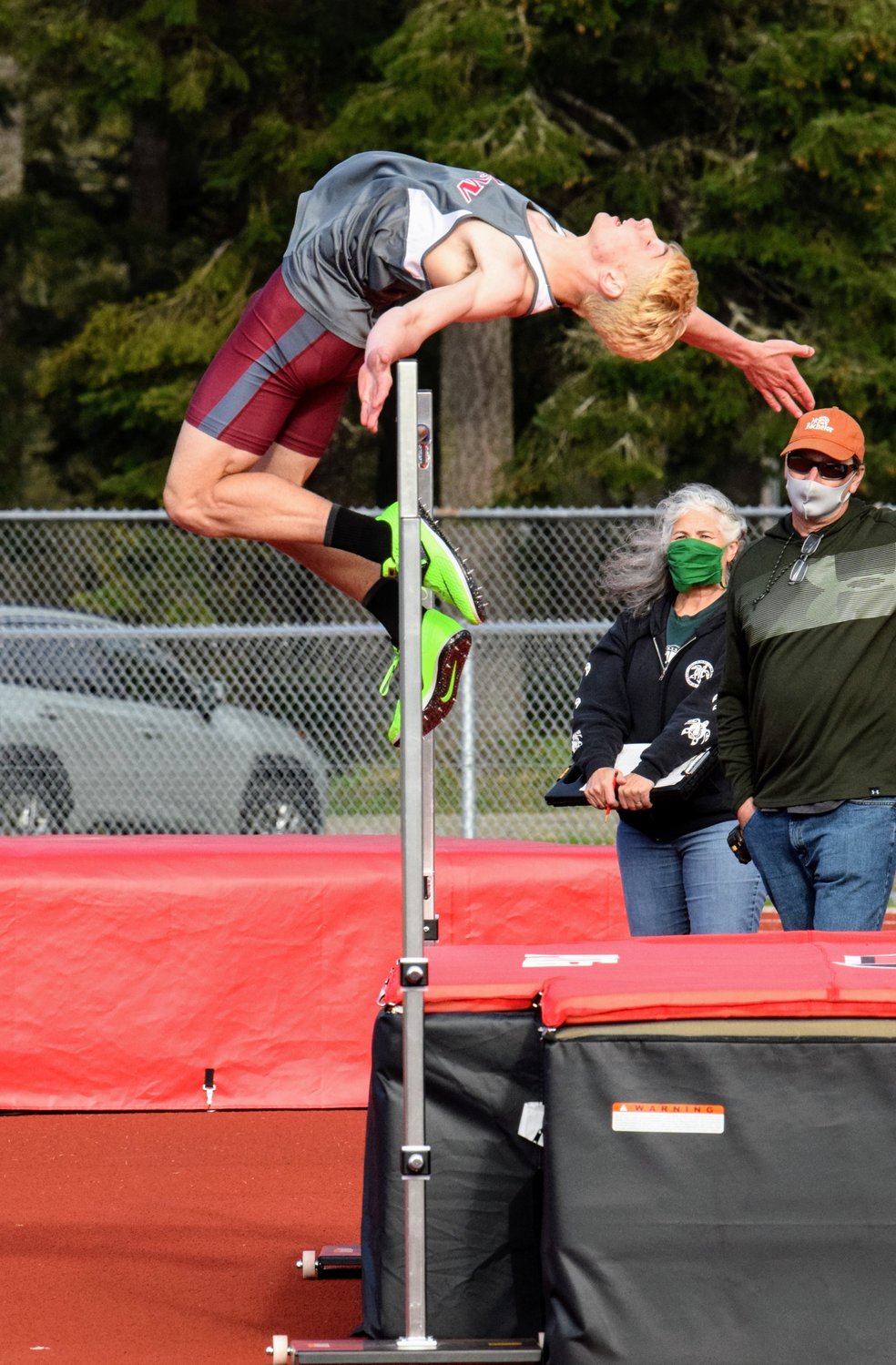 W.F. West's Seth Hoff was named the Male Athlete of the Meet at the Shelton Invite after winning one event and taking second place in three others.