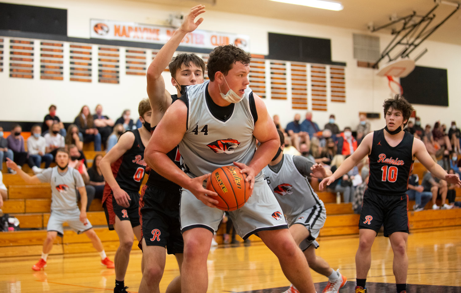 Napavine junior Keith Olson was named to the all-Central 2B League boys basketball first team on June 14, 2021.