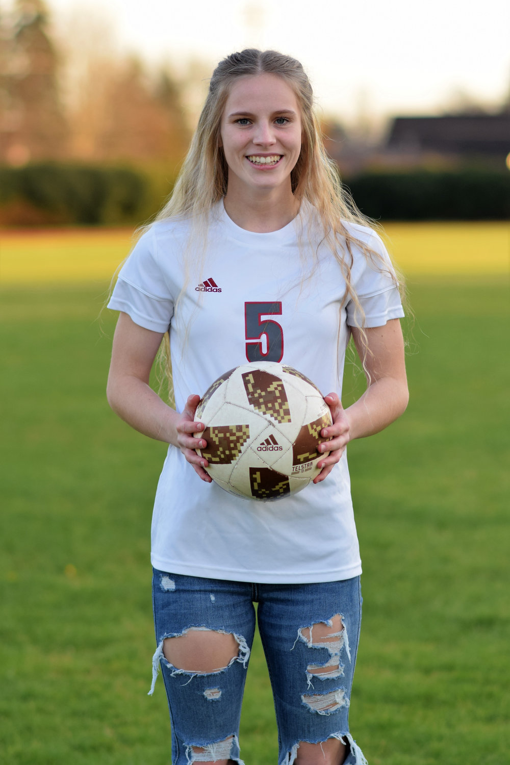 Kelly Robertson was a three-year starter for the W.F. West girls soccer team.