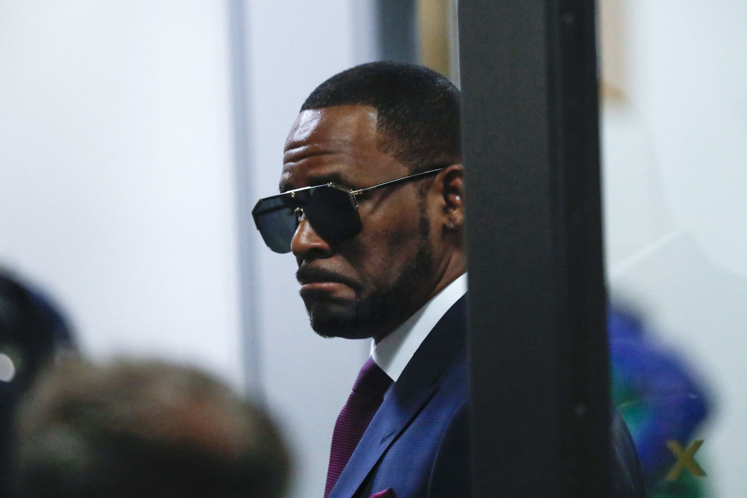 Singer R. Kelly attends a hearing at the Daley Center in Chicago on March 13, 2019. (Jose M. Osorio/Chicago Tribune/TNS)
