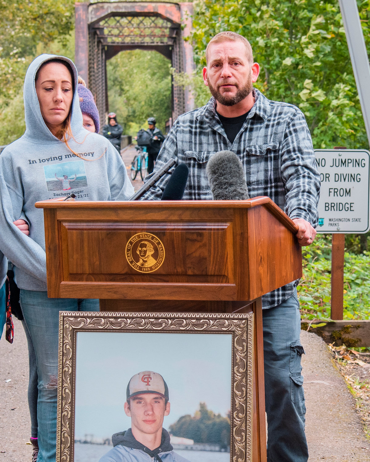 Lee Hines talks about the life and legacy of Zachary Rager and goals to prevent similar deaths from occurring while offering to help raise money for signs to be erected near bodies of water where there is a risk of cold water shock and drowning.
