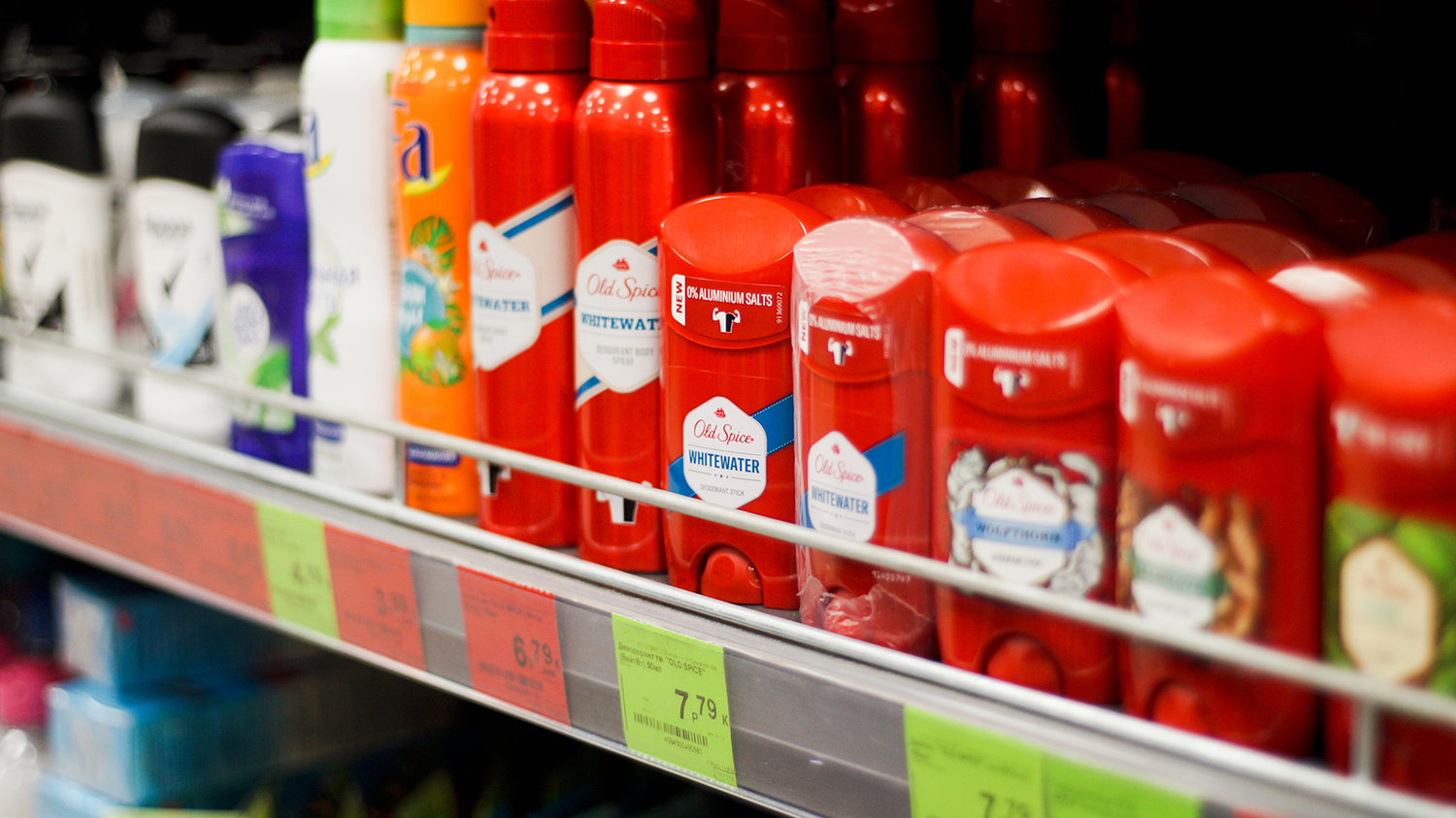 Antiperspirant sprays from Procter & Gamble Co. brands Old Spice and Secret were found to contain the highest levels of benzene among contaminated aerosol products from various manufacturers in a petition filed with the U.S. Food and Drug Administration late Wednesday, Nov. 3, 2021. (Dreamstime/TNS)