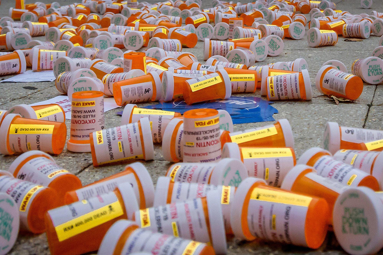 New Centers for Disease Control and Prevention data published Wednesday suggest that a projected 100,306 individuals died from drug overdoses over the 12-month period ending in April, a 28.5% increase over the previous 12-month period. (Erik McGregor/Zuma Press/TNS)