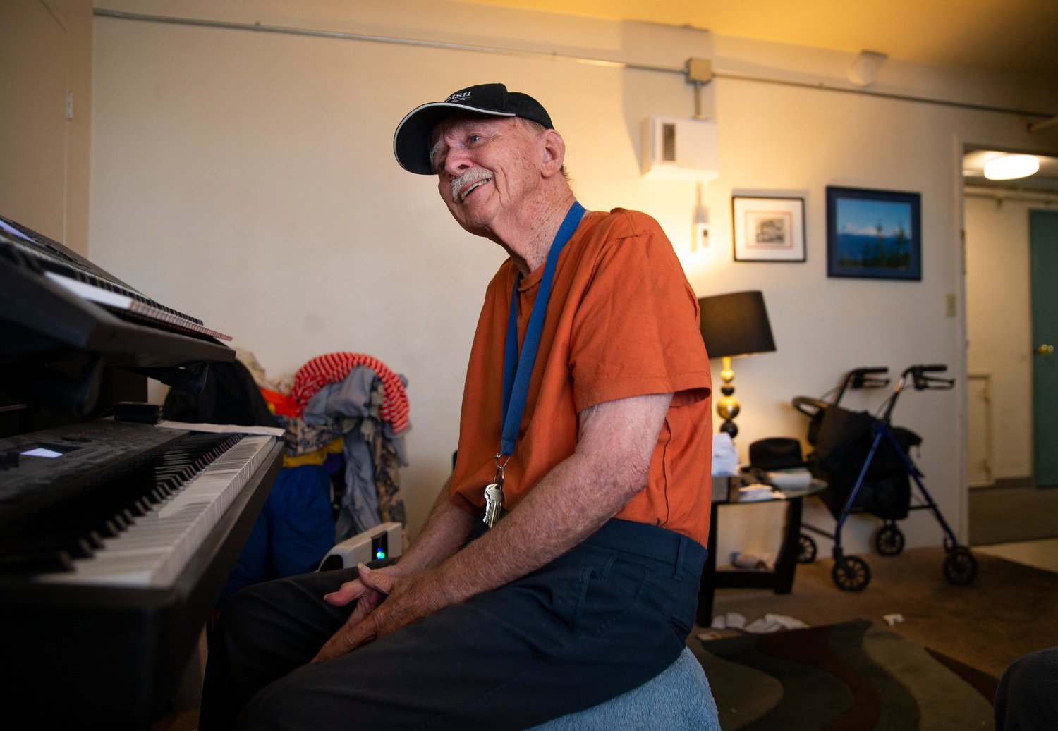 Dudley Kendall Jr. still enjoys playing piano in his Eugene apartment. After witnessing the attack on Pearl Harbor as a 9-year-old Kendall went on to a career as a musician playing jazz throughout the U.S.