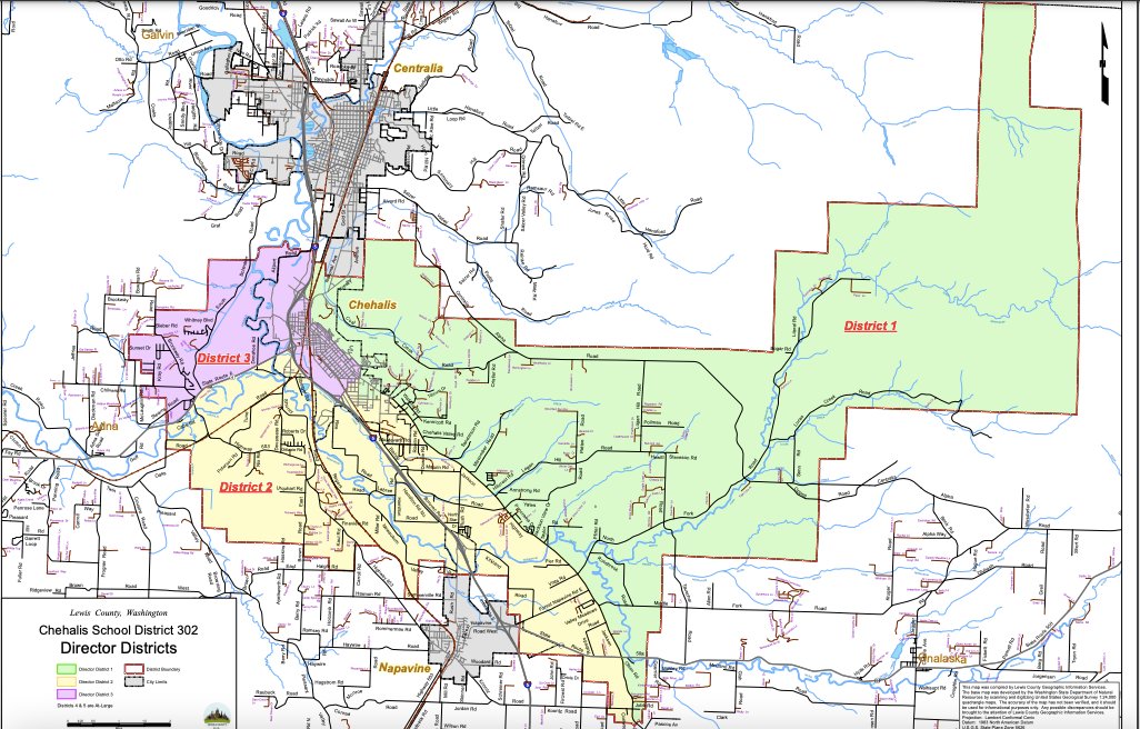 Here are the proposed new Chehalis School District boundaries.