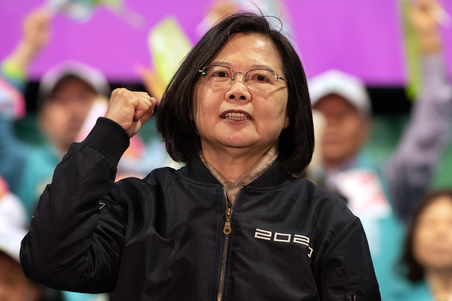Taiwan President Tsai Ing-wen. (Carl Court/Getty Images/TNS)