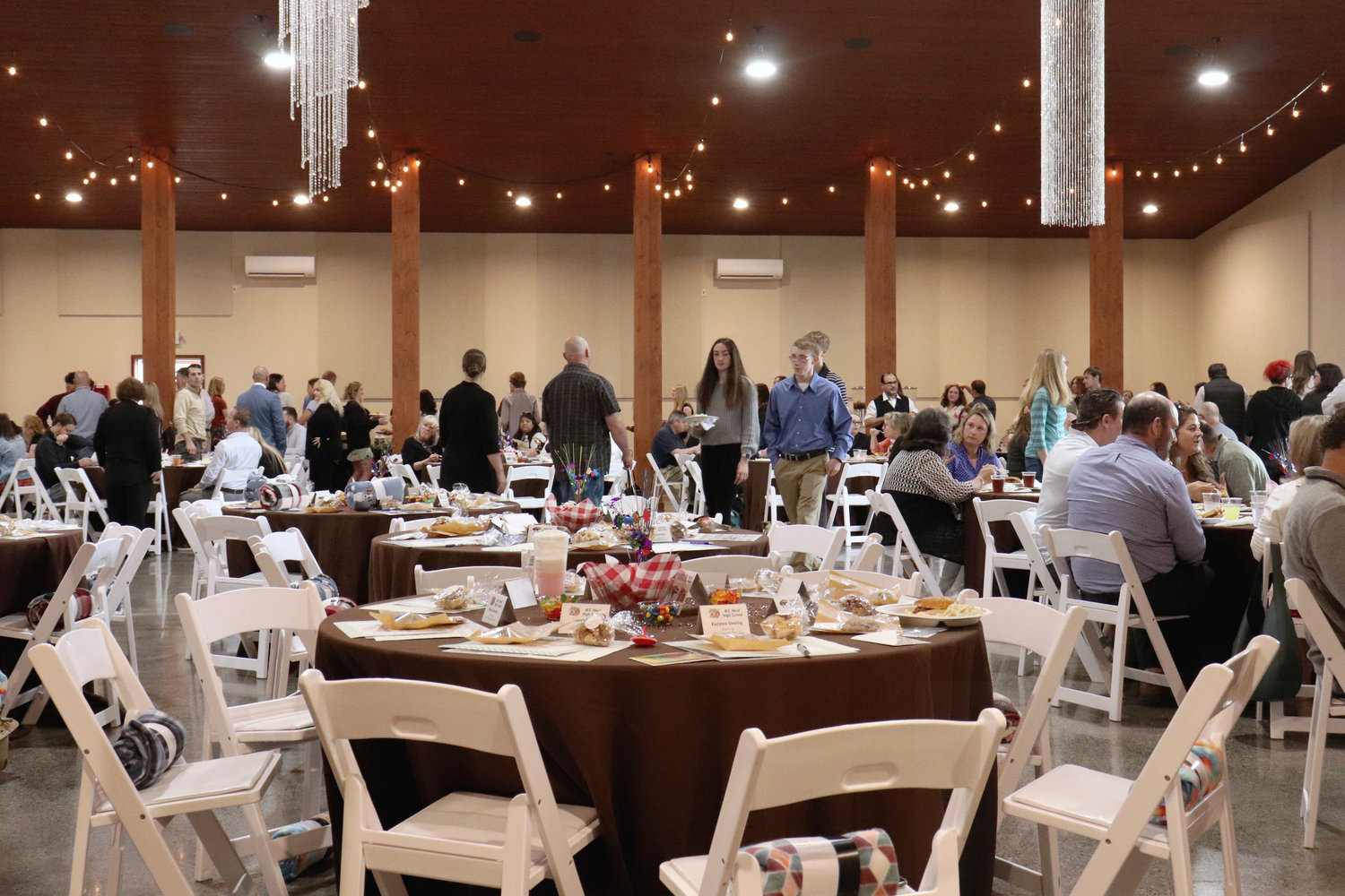 The Centralia-Chehalis Chamber of Commerce honored the top 25 graduating seniors from Centralia High School and W.F. West High School during a scholarship luncheon in Chehalis on Monday.
