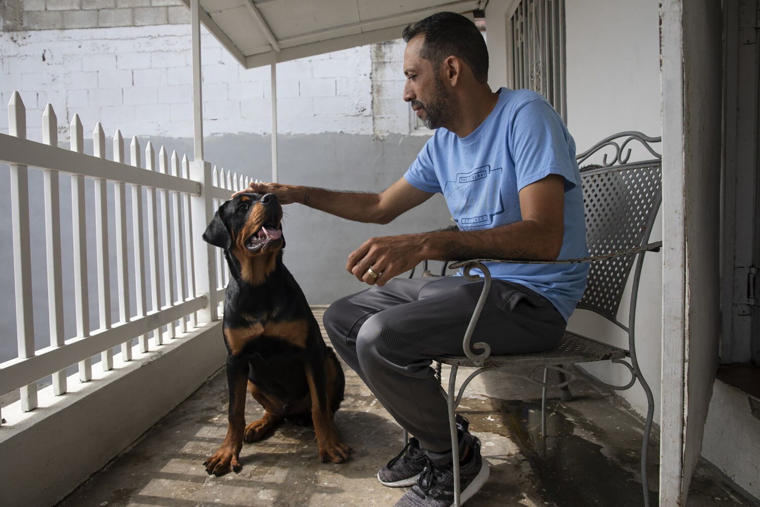 Eduardo Sanchez was recently deported to Tijuana after a routine visit with U.S. Immigration and Customs Enforcement. Sanchez had been living in the United States since 2000 with his wife and now has two sons. (Ana Ramirez/San Diego Union-Tribune/TNS)