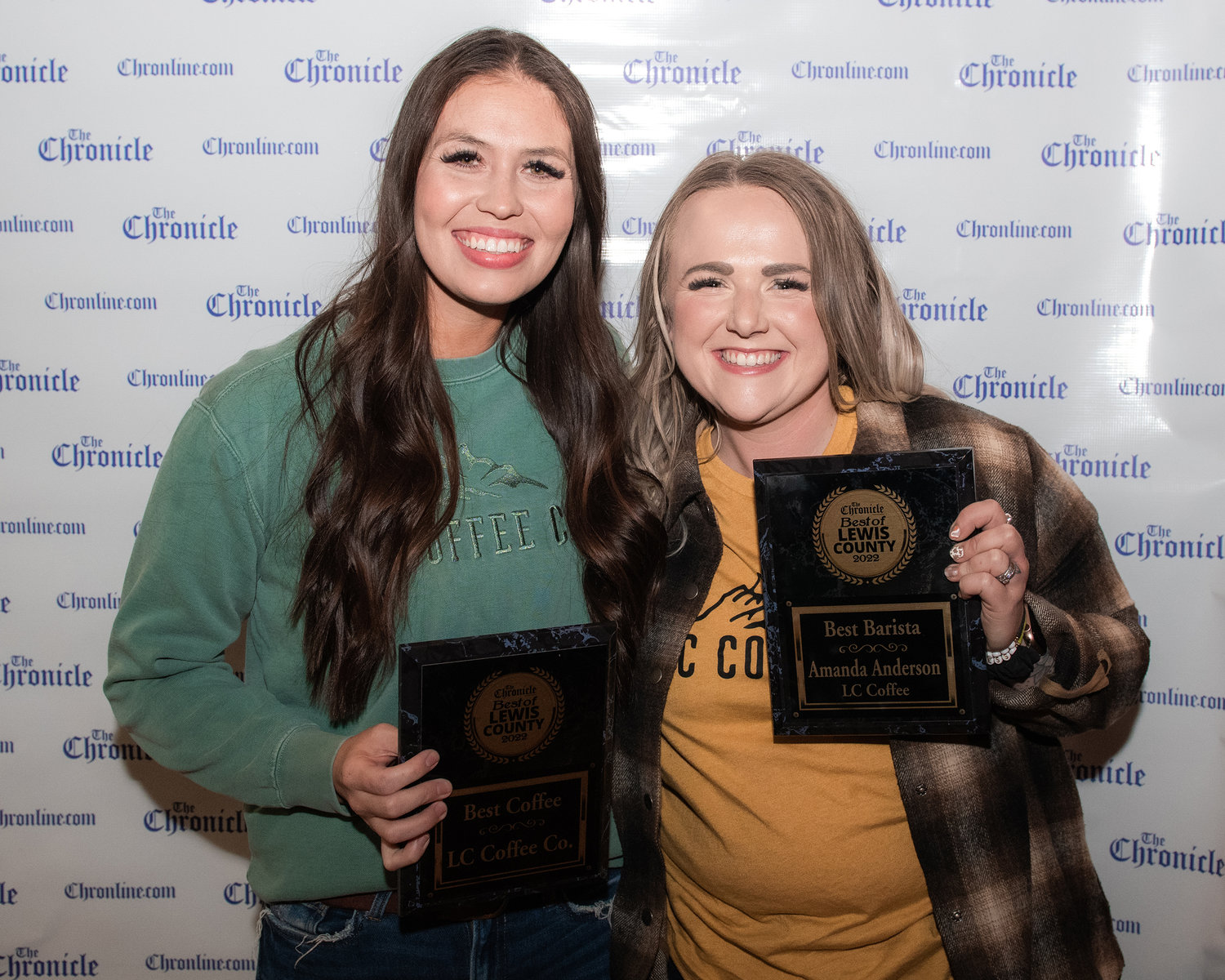 Lewis County Coffee Co. won “Best Coffee” with Amanda Anderson named “Best Barista” during the 2022 Best of Lewis County event hosted by The Chronicle at The Juice Box Thursday evening in Centralia.