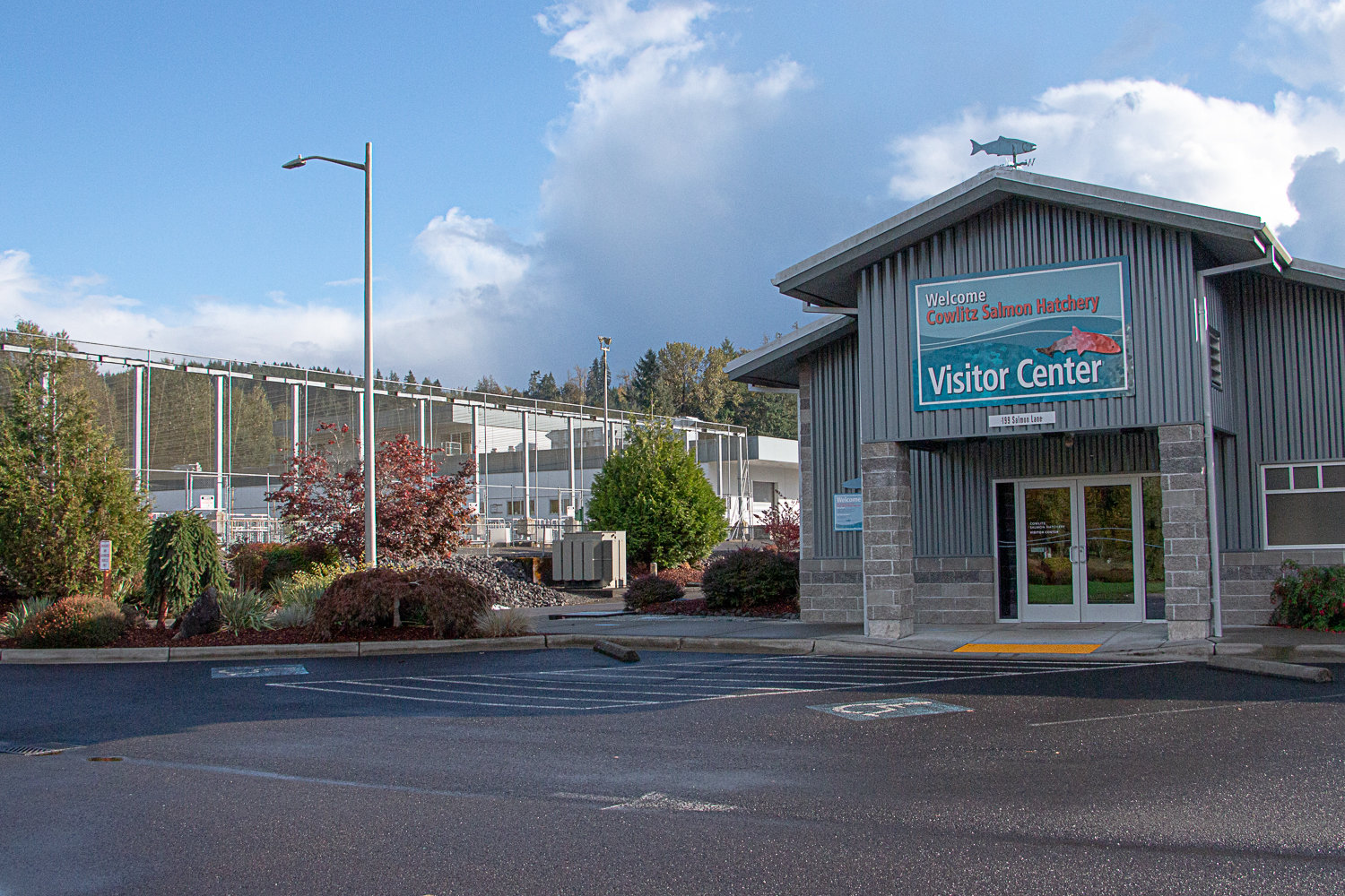 The Cowlitz Salmon Hatchery is one of the hatcheries that Tacoma Public Utilities funds as part of the Cowlitz Recovery and Restoration project.