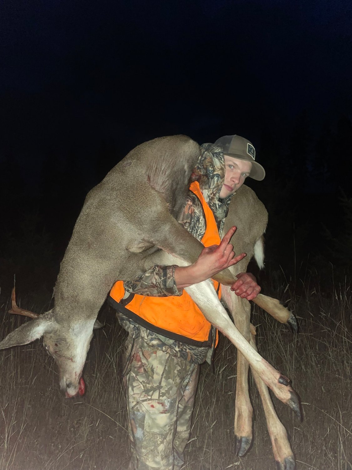 Evan Tornow harvested this buck around the Boistfort area on Oct. 26. This photo was submitted by Katelynn Guenther.