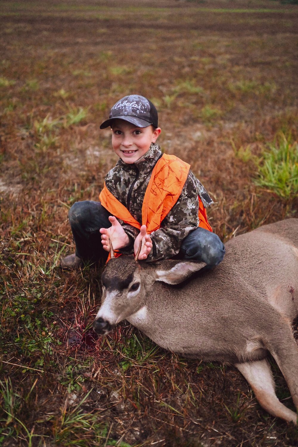 "This is our son, Landon Bozarth, 9, with his first blacktail buck! Harvested October 21, 2022. We are so proud of his accomplishment. So many hours of study, target practice and dedication came together to make this happen." — Brad and Maleah Bozarth