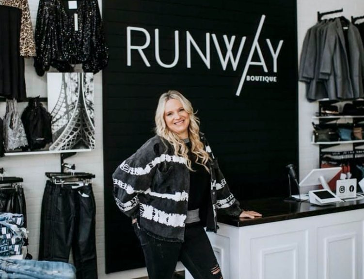 Runway Boutique store owner Chante Evander will be present to celebrate with refreshments Saturday. Guests are encouraged to show up early for anniversary specials beginning at 10 a.m.