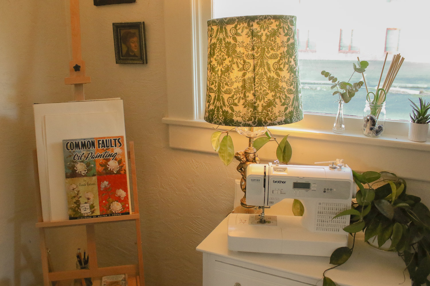 The Dandelion Creative Space, located at 120 NW Pacific Avenue, offers space and equipment for aspiring artists to use including a functional sowing machine.