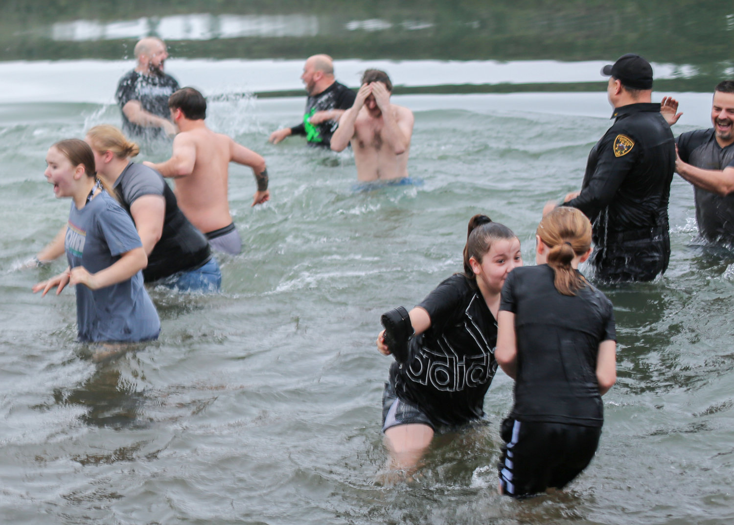 The 2023 Special Olympics Polar Plunge was again hosted by the Lewis County Icicle Brigade. State Rep. Peter Abbarno and members of the Centralia Police Department led what has become an annual January tradition.