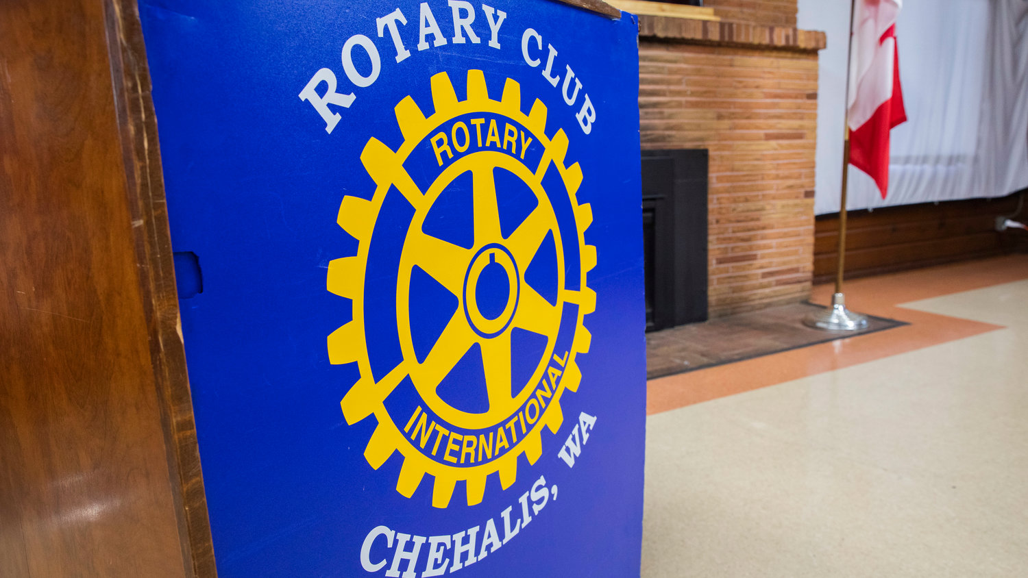 The Chehalis Rotary Club meets on Wednesdays inside the Virgil R. Lee Community Building in Chehalis.