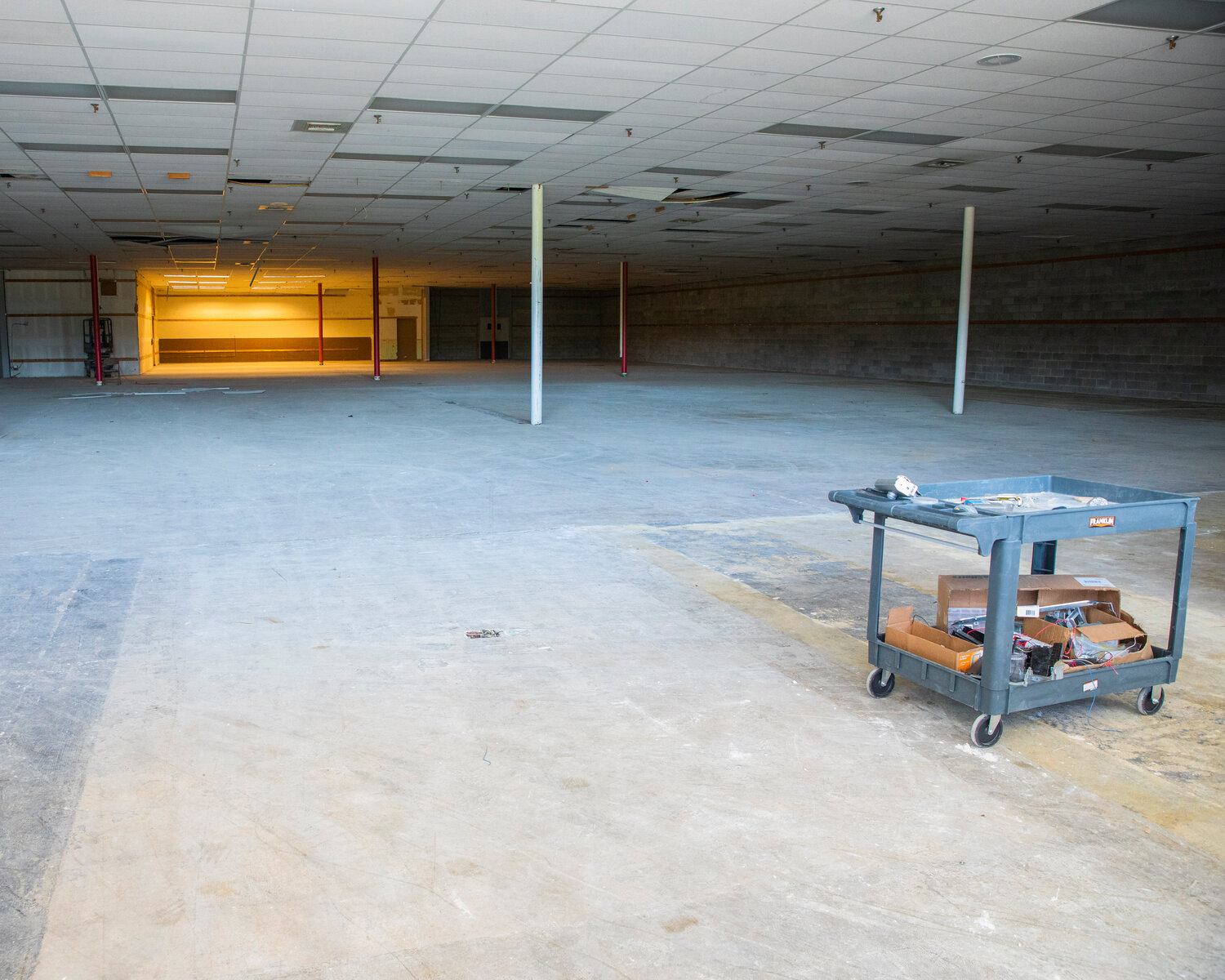 The Lewis County Mall at the former Sears location is seen Friday, June 2.