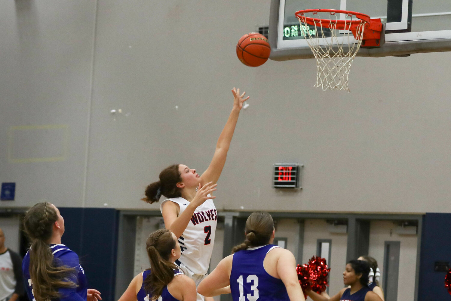 Carmen Williams sinks a layup in the fourth quarter of Black Hills' win over Eatonville on Dec. 4.