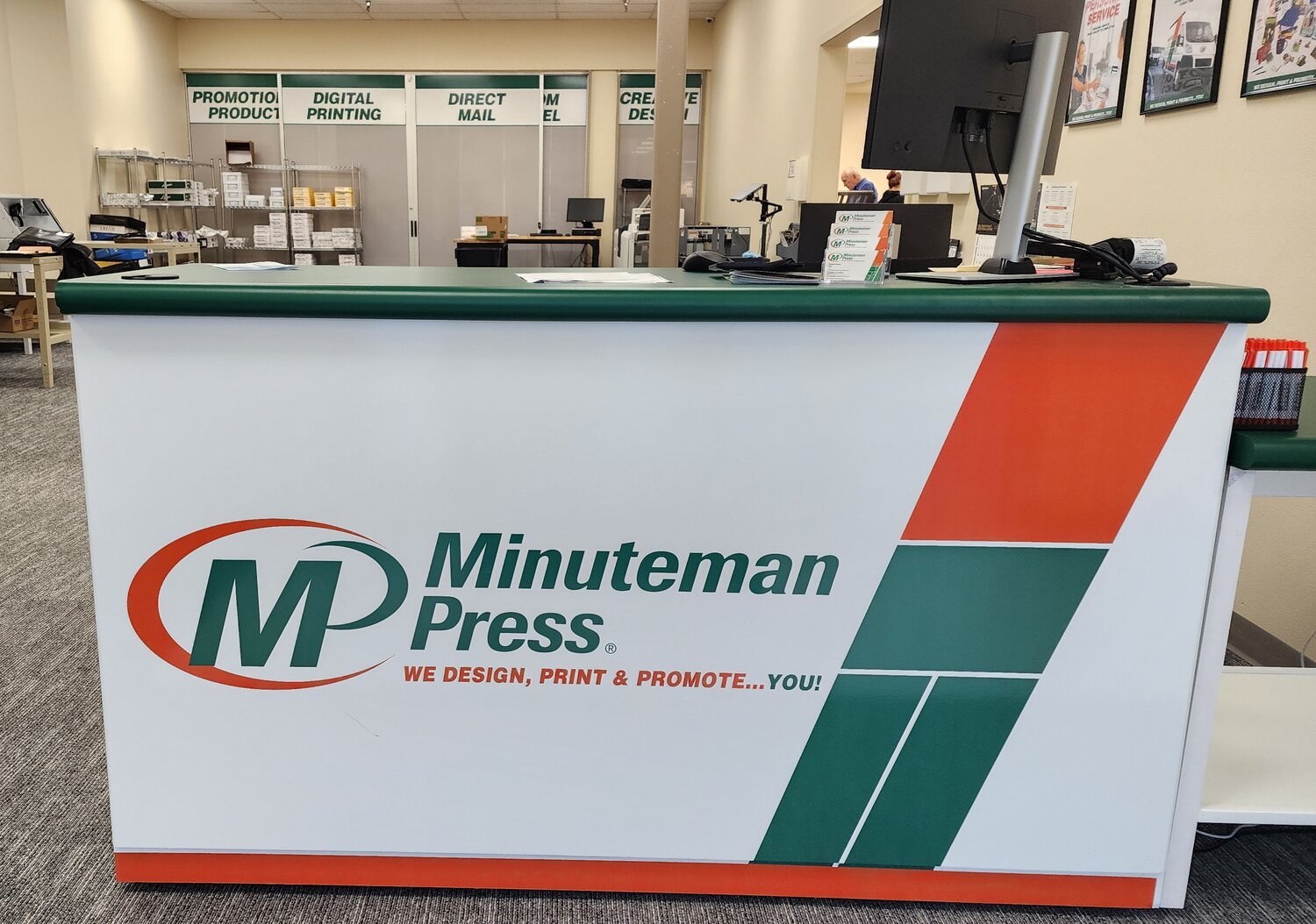 Minuteman Press, one of the newest members of Centralia-Chehalis Chamber of Commerce, will celebrate its opening with a formal ribbon-cutting ceremony on Tuesday, Dec. 12, at 4:30 p.m..