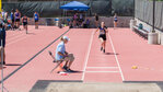 Onalaska’s Brooklyn Sandridge competes in the 2B girls long jump event in Yakima on Friday, May 26.